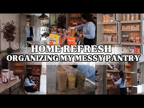 Home refresh | Pantry organization | declutter & thrifting ! 