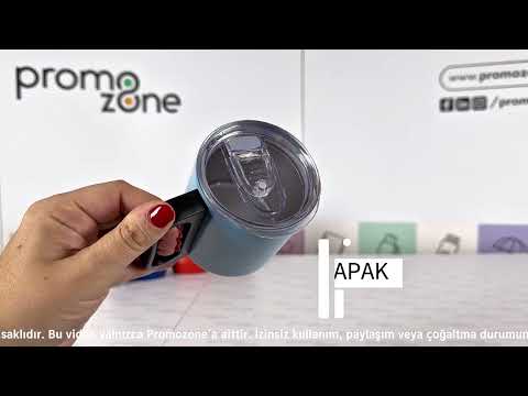 350 ml Renkli Paslanmaz Çelik Kupa Bardak Promozone