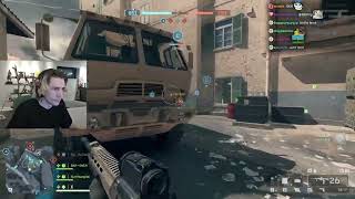 xQc is a War Hero in Battlefield 6