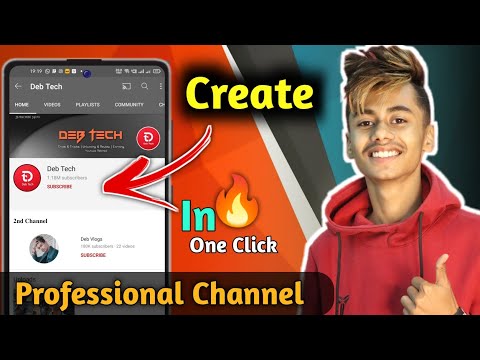 How To Create A YouTube Channel From Android In  2021