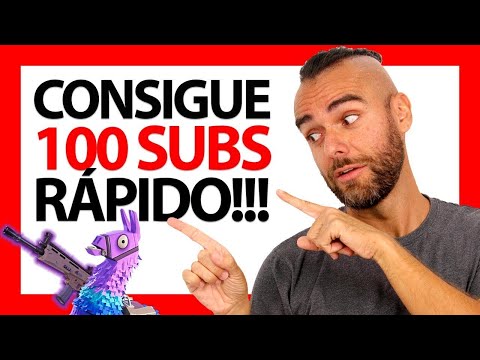 C贸mo GANAR 100 SUSCRIPTORES R脕PIDO en YouTube 馃殌!!! - C贸mo ser Youtuber #002