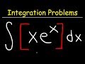 Integration by Parts Concepts