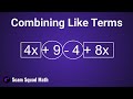Simplifying Expressions by Combining Like Terms