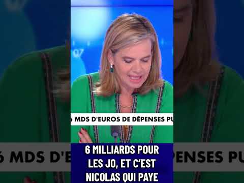 6 milliards pour les JO, et c’est Nicolas qui paye | Gabrielle Cluzel