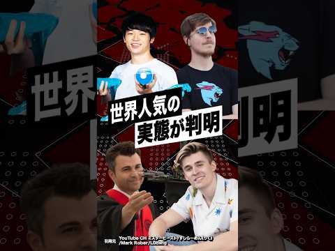 【衝撃】すしらーめんりくの世界人気が予想以上に凄かったMr.beast企画共演の裏側 #すしらーめんりく #ミスタービースト #mrbeast  #shorts