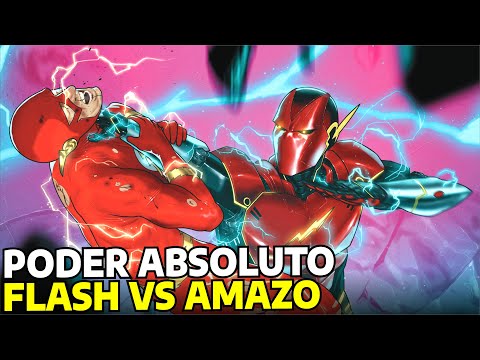 PODER ABSOLUTO FLASH VS AMAZO! Poder Absoluto Tie-Ins #6