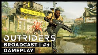 Outriders gameplay - First City, Custom User Interface, World Tiers, and the Trickster