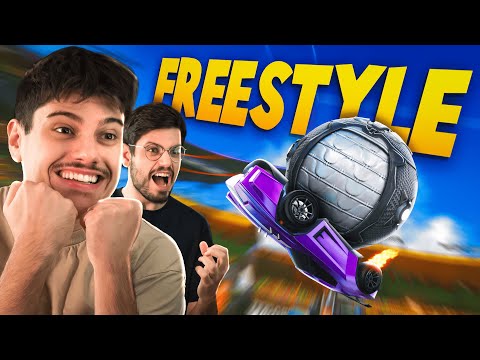 Comme à l’époque, 1v1 freestyle avec @GaspowRocketLeague