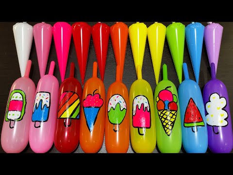 MAKING SLIME WITH PIPING BAG VS BALLOON ! SATISFYING VIDEOS #5490