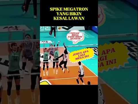 KOCAK ABIS‼️ AKSI LUCU MEGAWATI HANGESTRI SAAT LAWAN TERTIPU DENGAN SPIKENYA