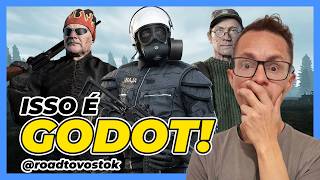 REAGINDO a Road to Vostok na Godot?! Este jogo INDIE tá INSANO… @roadtovostok [Gamedev Reage]