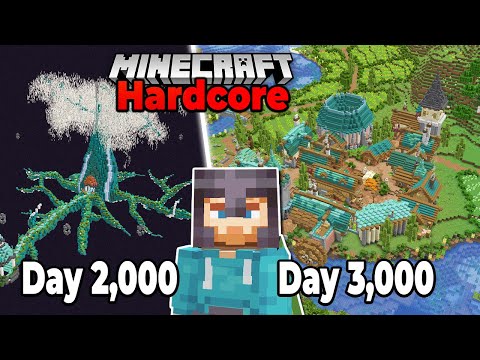 I Survived 3,000 Days in Hardcore Minecraft Forever World Survival [MOVIE]