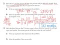Arithmetic Operations and Word Problems