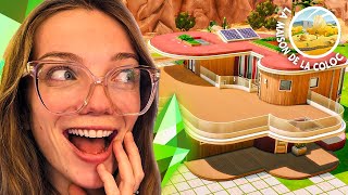 J'ai créé une maison toute ronde beaucoup trop stylée ! | Les Sims 4 🤯