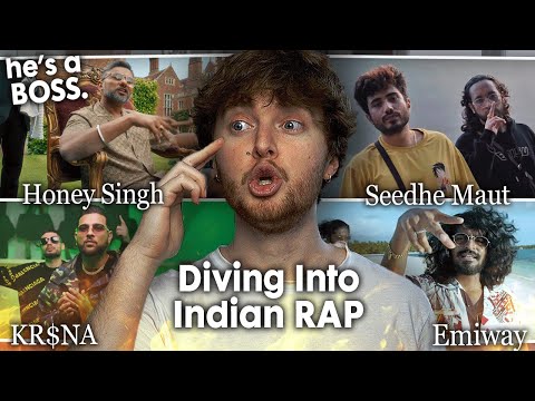 DIVING INTO INDIAN RAP! (Yo Yo Honey Singh, KR$NA, Seedhe Maut, Emiway | Reaction)