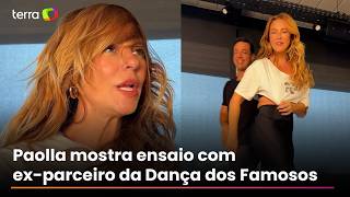 Paolla Oliveira publica vídeo dançando zouk com instrutor da 'Dança dos Famosos' e surpreende