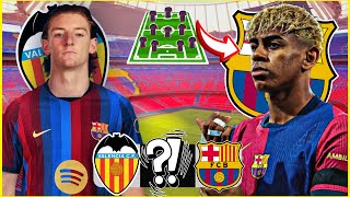 BARÇA vs VALENCE - SANS LAMINE YAMAL ? RAPHINHA NOUVEAU CAPITAINE NUMÉRO 1 ! QUEL XI ?