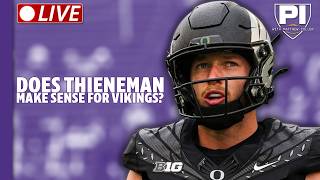 Why is everyone mocking Dillon Thieneman to the Vikings?
