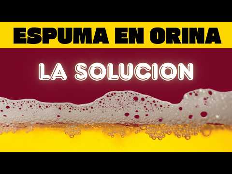 ELIMINA la ESPUMA en ORINA en 1 día (explicado de principio a fin)