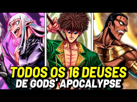 TODOS OS 16 DEUSES DE GODS’ APOCALYPSE EM SHUUMATSU NO VALKYRIE EXPLICADOS