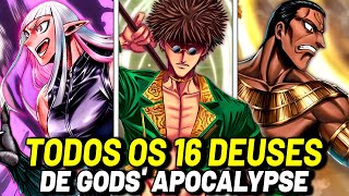 TODOS OS 16 DEUSES DE GODS’ APOCALYPSE EM SHUUMATSU NO VALKYRIE EXPLICADOS
