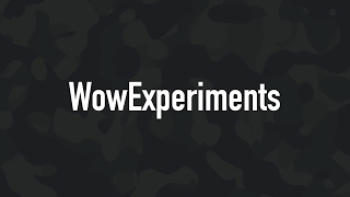 Livestream von WowExperiments