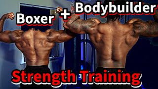 Bodybuilder Tries Boxer's Strength Workout