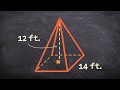 Surface Area and Slant Height Concepts