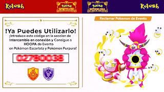 🎁¡CONSIGUE Hoopa de EVENTO Compatible con HOME en Pokémon Escarlata y Púrpura!