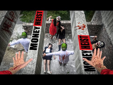 PARKOUR VS MONEY HEIST! 6 | No ESCAPE from POLICE chase, Exits are closing fast (BELLA CIAO REMIX)