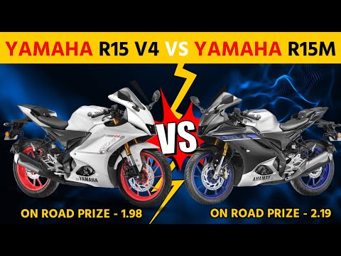 Yamaha R15 V4 Vs Yamaha R15M Comparison 🏍️ | Fact Looper | #youtube #ktm