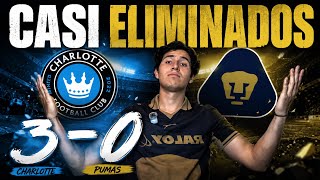 ¡CASI ELIMINADOS! Reacción Charlotte vs Pumas (3-0) Leagues Cup 2026