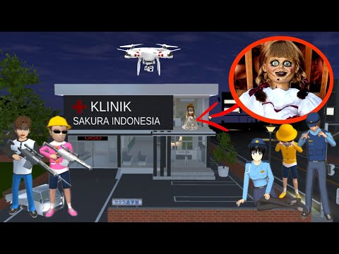 Polisi Koban Dan Mio Di Cul1k Boneka Anabelle Yuta Jadi Takut Sakura School Simulator