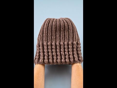 Knitted hat quickly and easily! Step by step tutorial! Miarti🧶