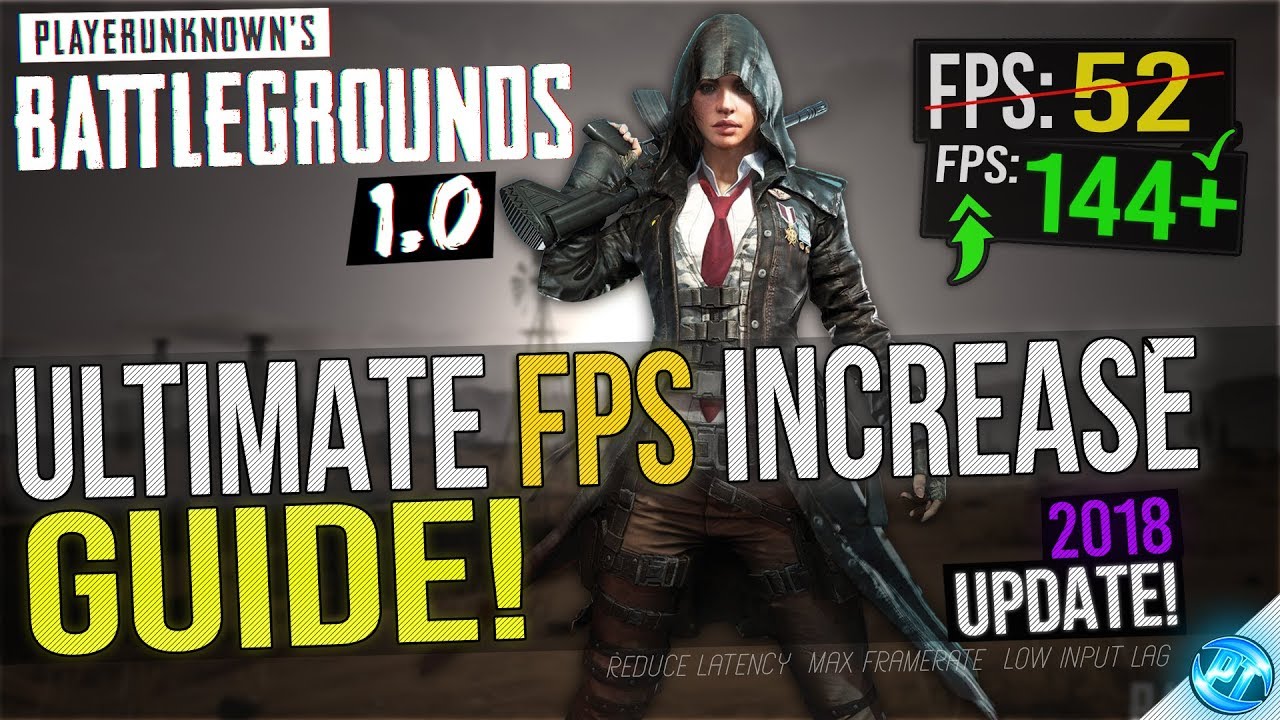BATTLEGROUNDS: 1.0 UPDATE! Dramatically increase performance / FPS with any setup! Lag drop fix - Panjno