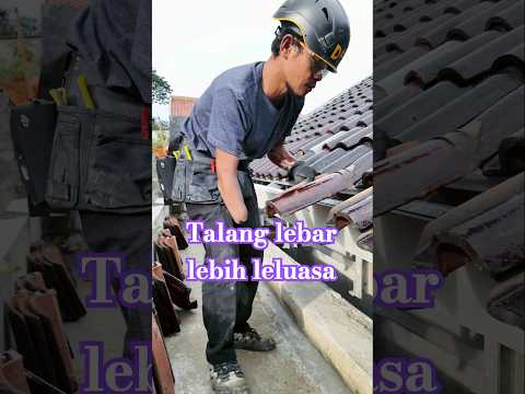 Talang beton atau dak talang #tips #renovation #perawatanrumah