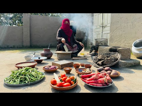 one most favourite recipe of village vegetable