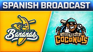 (Español) Savannah Bananas vs Loco Beach Coconuts at Petco Park in San Diego, California! (GAME 2)