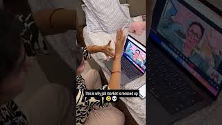 she made it look effortless😆 Comment “app” for the link. #partnerparakeetai #jobhelp #explore #viral
