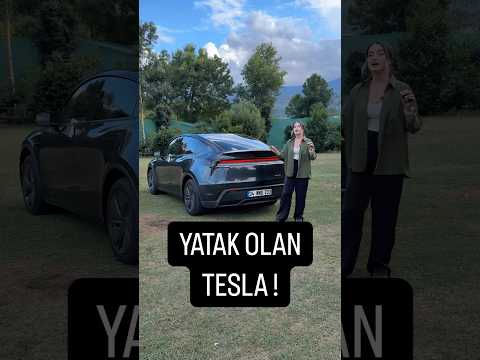 Bu aparatla Tesla’nız bir anda yatağa dönüşüyor!