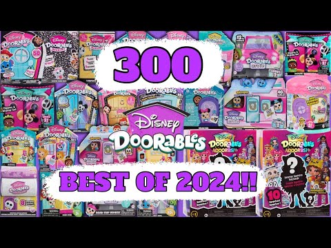 UNBOXING 300 DISNEY DOORABLES!!  BEST OF 2024!! 💜