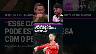 CR7 ESTÁ NO MESMO NÍVEL DE PELÉ E MESSI? A DISCUSSÃO PEGOU FOGO 🔥 #shorts