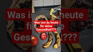 Du entscheidest mit jedem Haps über Krankheit vs Gesundheit,  ist dir das Bewusst?