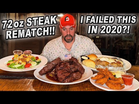 Rematching the Only Big 72oz Prime Steak Challenge I’ve Ever Failed in Mississippi!!