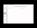 Multiplication Concepts and Applications