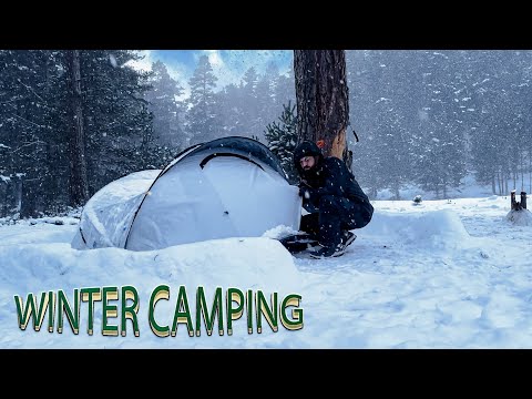 Kışın kamp yaparken yazlık çadır kullanırsanız ne olur ? Winter camping