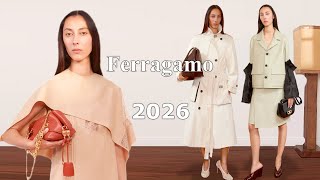 Ferragamo Милан Мода 2026 | Resort Италия | Одежда на каждый день и путешествия