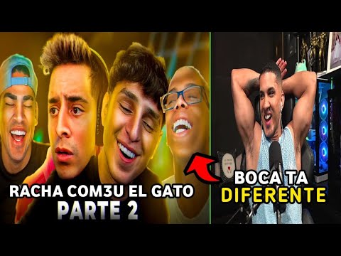 HUDSON AMORIM REAGINDO A MELHOR TRETA DO SQUAD DA RESENHA   FT NOBRU, BOCA , CORINGA E RACHA