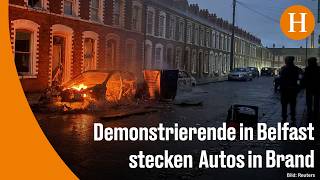 Ausschreitungen nach Messerangriff in Nordirland