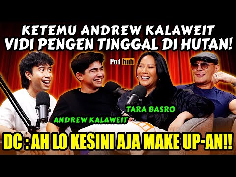 TARA BASRO, VIDI KE HUTAN? KE MALL AJA DEMAM🤣, ANDREW: YUK TINGGAL SAMA AKU DI HUTAN‼️-VIDI